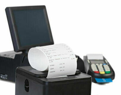 Papierrollen voor betaalautomaten