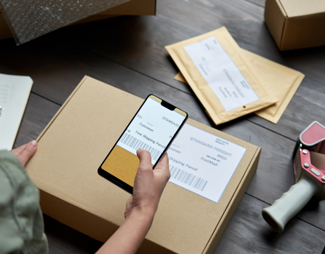 Verzendlabels en shipping labels